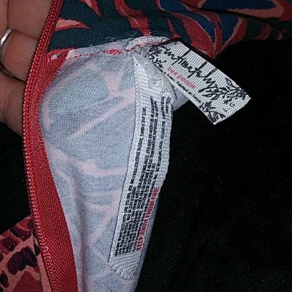 Free People Tucker sleeveless, mock neck, print Bodysuit Top - Picture 13 of 16